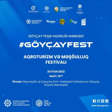 Göyçayda " Aqroturizm və Məşğullq" festivalı keçiriləcək