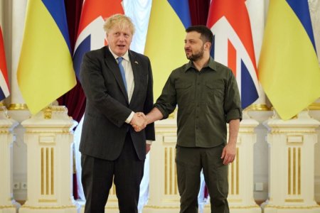 Boris Conson ukraynalılardan "Azadlq " ordeni aldı