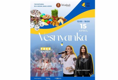 Bakıda Vesnyanka ilk Ukrayna-Azərbaycan mədəniyyəti festival-yarmarkası keçiriləcək