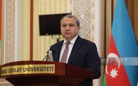 Elçin Babayevin yenidən Bakı Dövlət Universitetinin rektor təyin edildi