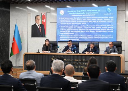 Biznes mühiti və beynəlxalq reytinqlər üzrə Komissiyanın Ədliyyə Nazirliyinin rəhbərlik etdiyi “Biznesin müflisləşməsi” işçi qrupunun Kiçik və Orta Biznesin İnkişafı Agentliyinin dəstəyilə sahibkarlıq subyektləri ilə görüşü keçirilib.