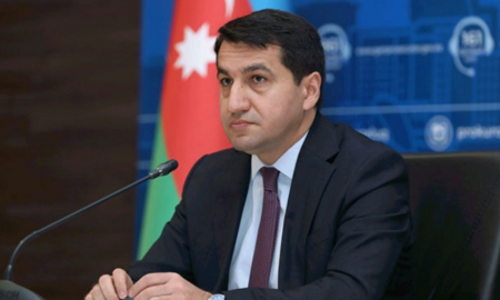 Hikmət Hacıyev  , Rusiya xarici işlər nazirinin müavini M.Boqdanovla görüşdü