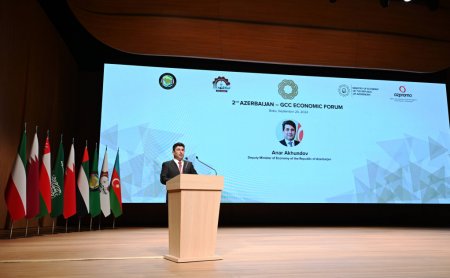 Bakıda Azərbaycan-Körfəz Əməkdaşlıq Şurasına (KƏŞ) üzv ölkələrinin 2-ci iqtisadi forumu keçirilir