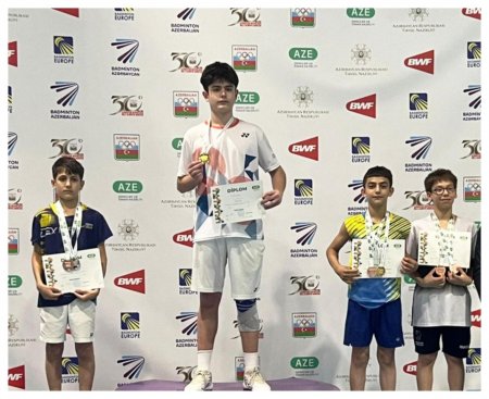 Badminton üzrə U-17 Azərbaycan birinciliyinin qalibləri müəyyənləşib