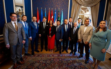Budapeştdə Türk Ticarət və Sənaye Palataları Birliyinin (TCCI) İdarə Heyətinin növbədənkənar iclası keçirilib