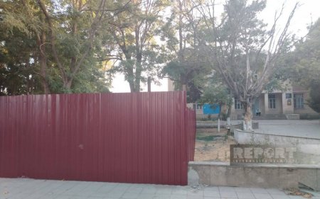 Xaçmazda satıldığı deyilən parkın ətrafı hasarlanıb