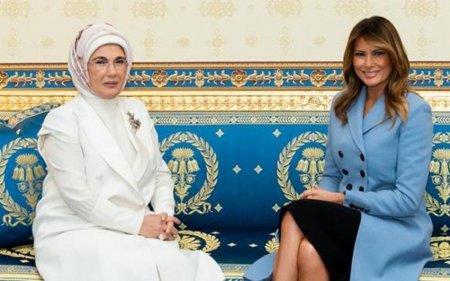 Əminə Ərdoğan Melaniya Trampa  məktub yazdı