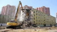 Bakının mərkəzində söküntü, bu ərazilər yenidən qurulur