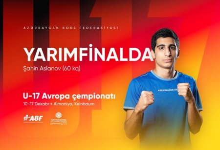 Boks üzrə U-17 Avropa çempionatında iki idmançımız yarımfinala vəsiqəni təmin edib