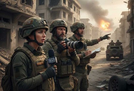 Reportyorlar  İnformasiya Ekosisteminin Mərkəzində və Müharibə Zonalarında